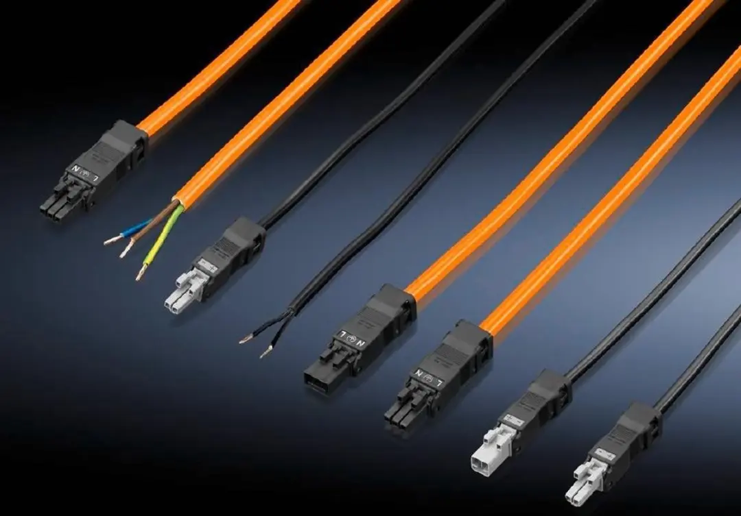 Rittal SZ 2500450 LED Systeemverlichting Aansluitkabel - Oranje - afbeelding 3 van 3