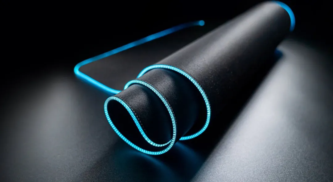 Roccat Sense AIMO Muismat - Verlicht Zwart 353x256mm