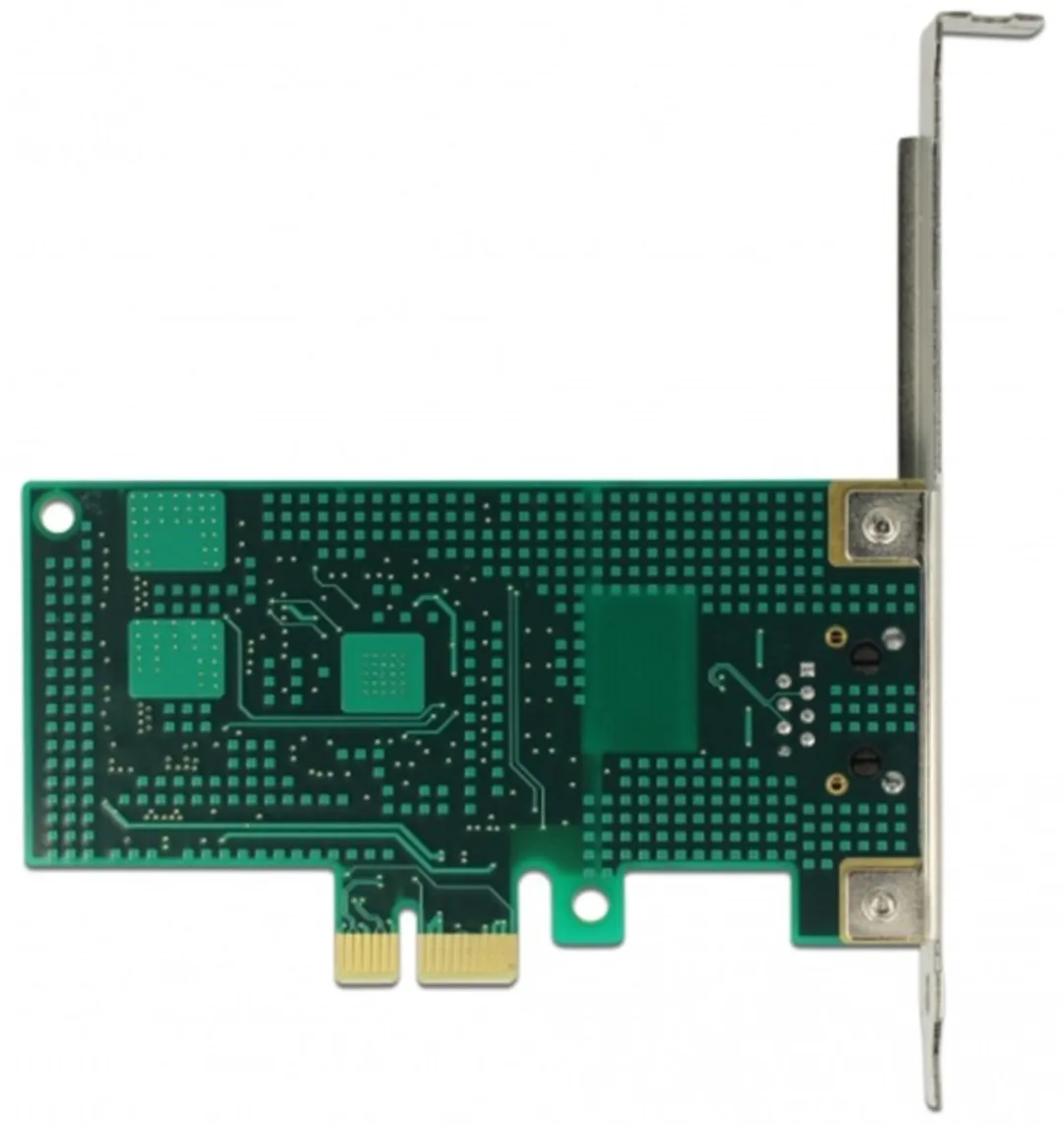 Delock PCIe 1x Gigabit LAN Kaart 89943 - Zwart