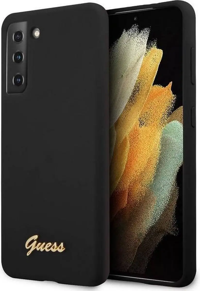 Guess Silicone Retro Hard Case
