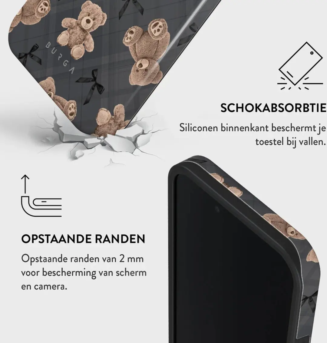 Burga Hoesje iPhone 16e - BFF - afbeelding 4 van 5