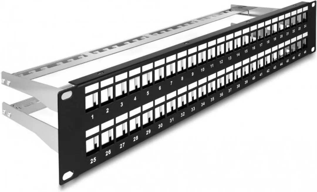 Delock 66878 Keystone Patch Panel 48 Poorten