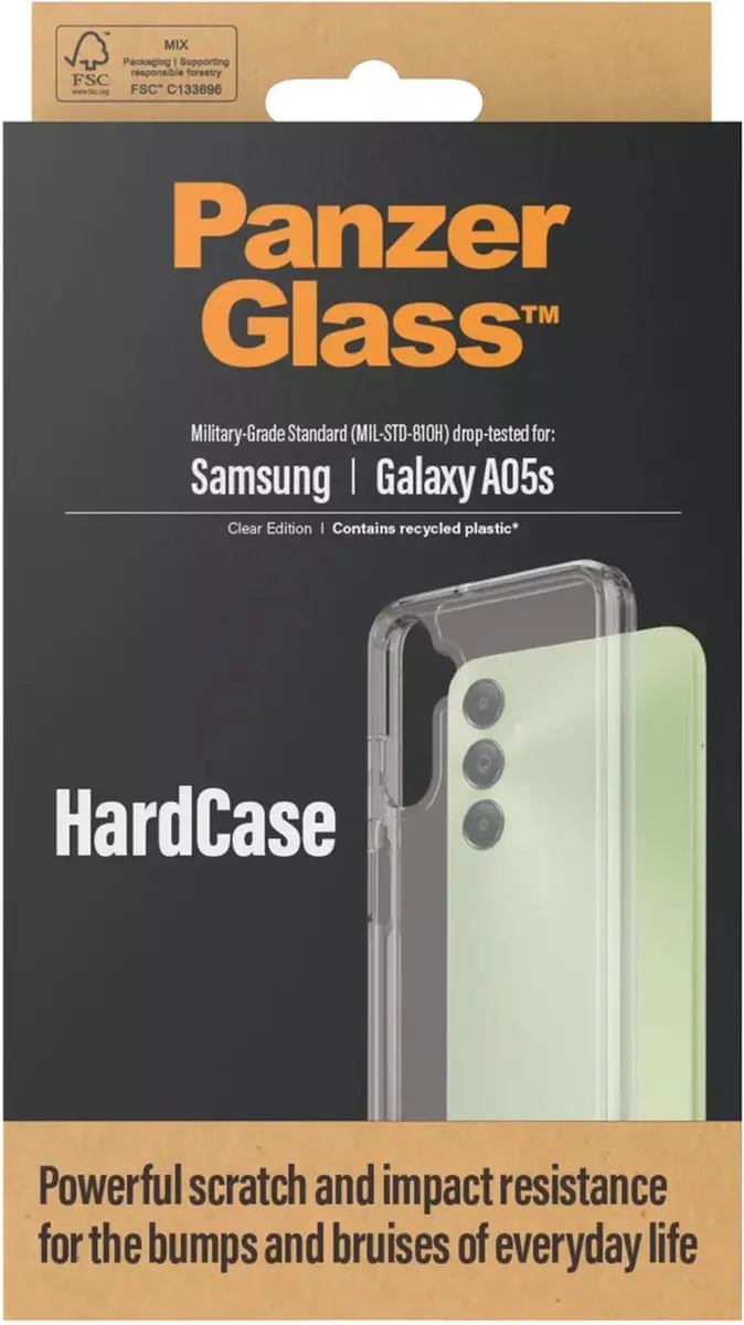 PanzerGlass Samsung Galaxy A05s HardCase Clear - afbeelding 2 van 5