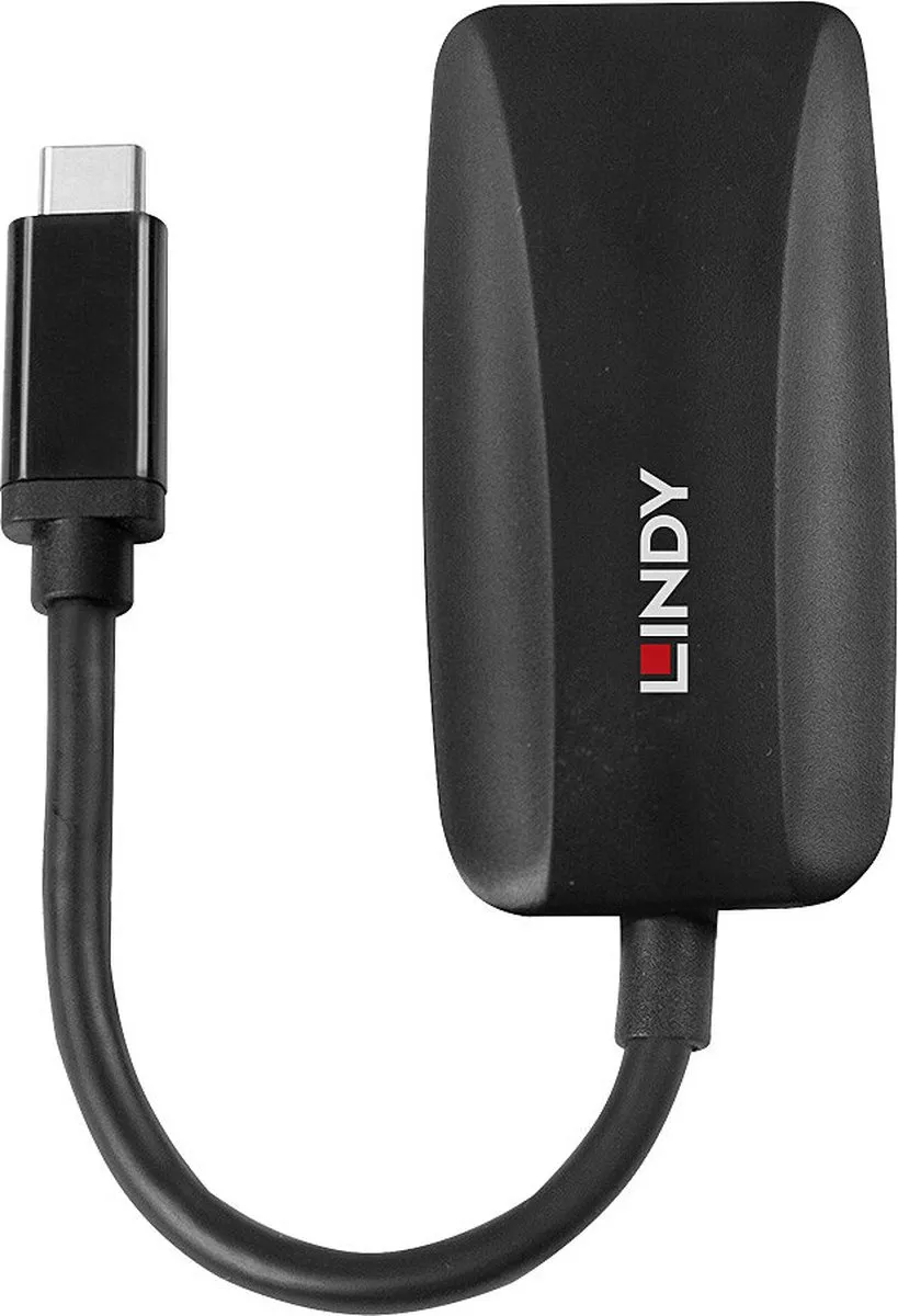 Lindy USB-C 43337 DisplayPort Adapter - Zwart