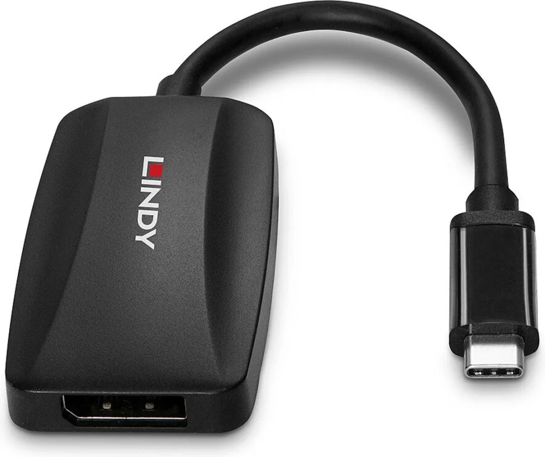 Lindy USB-C 43337 DisplayPort Adapter - Zwart