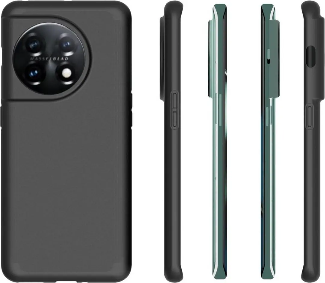 OnePlus 11 Hoesje - Dun TPU - Zwart - afbeelding 6 van 6