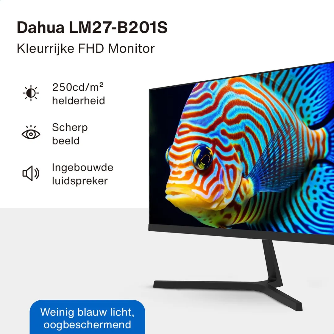 Dahua LM27-B201S - Full HD IPS Monitor - 75 Hz - 27 inch - Inclusief HDMI kabel