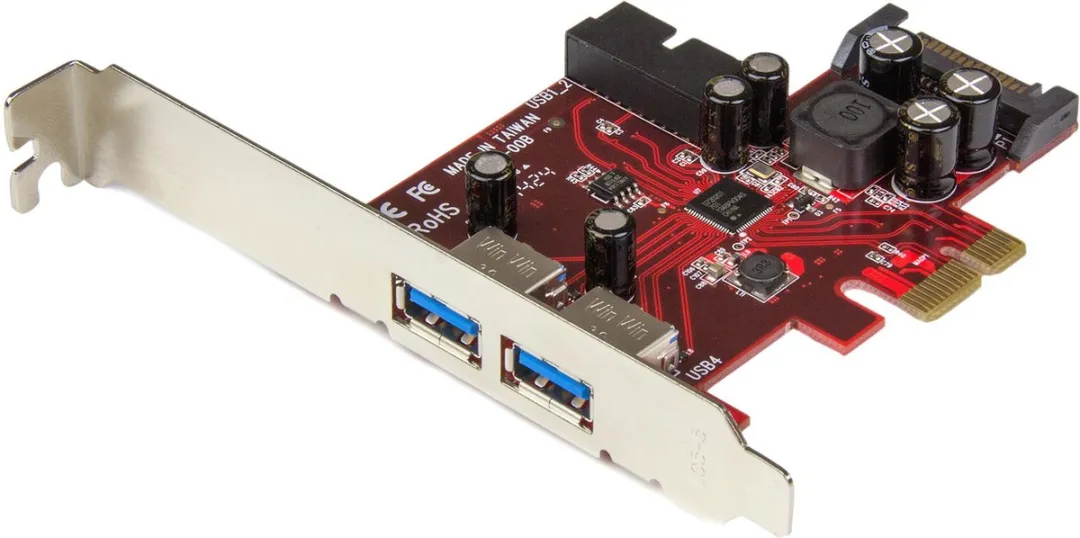 Startech PEXUSB3S2EI PCI Express USB 3.0 Kaart - 4 Poorten