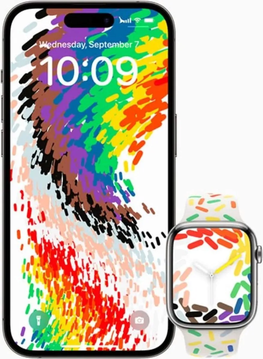 Apple Watch Pride Band Regenboog - 38/40/41mm