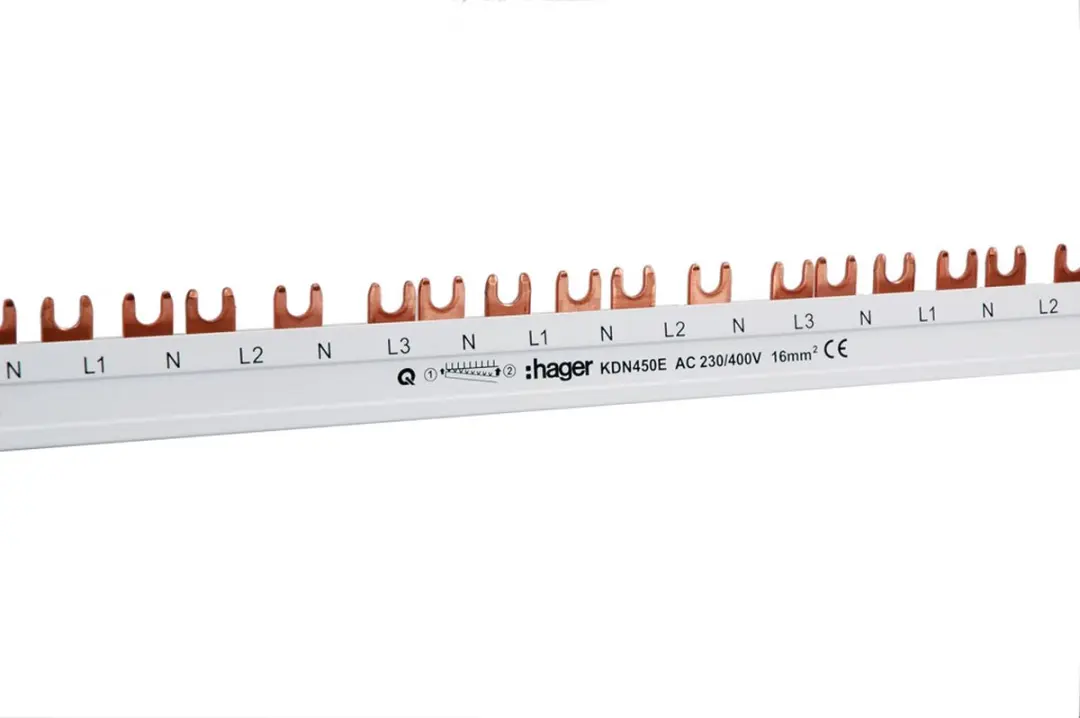 Hager Quickbusbar Kamrail