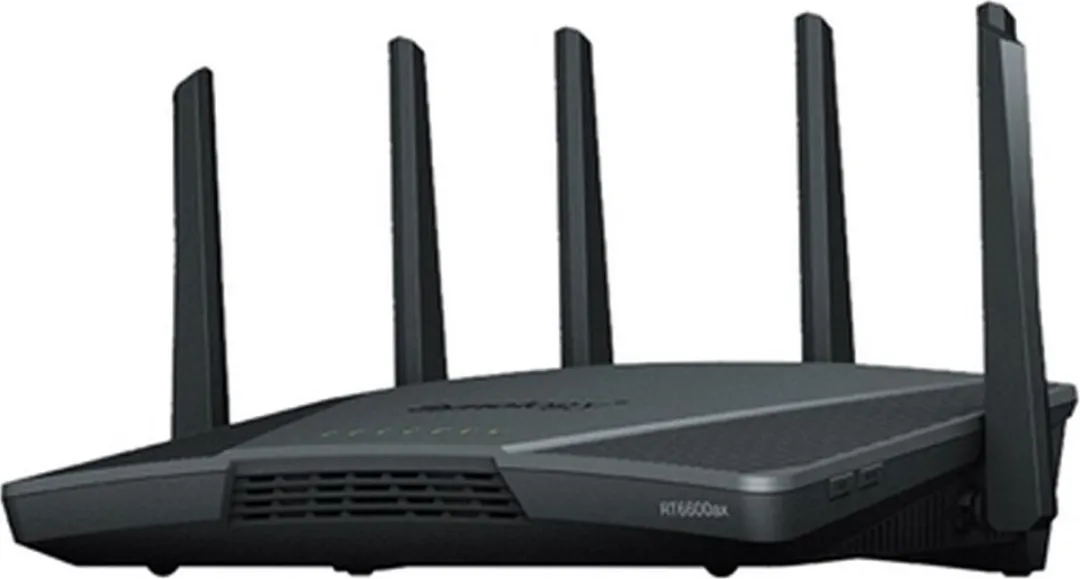 Synology RT6600AX Router - 1x WAN - Zwart