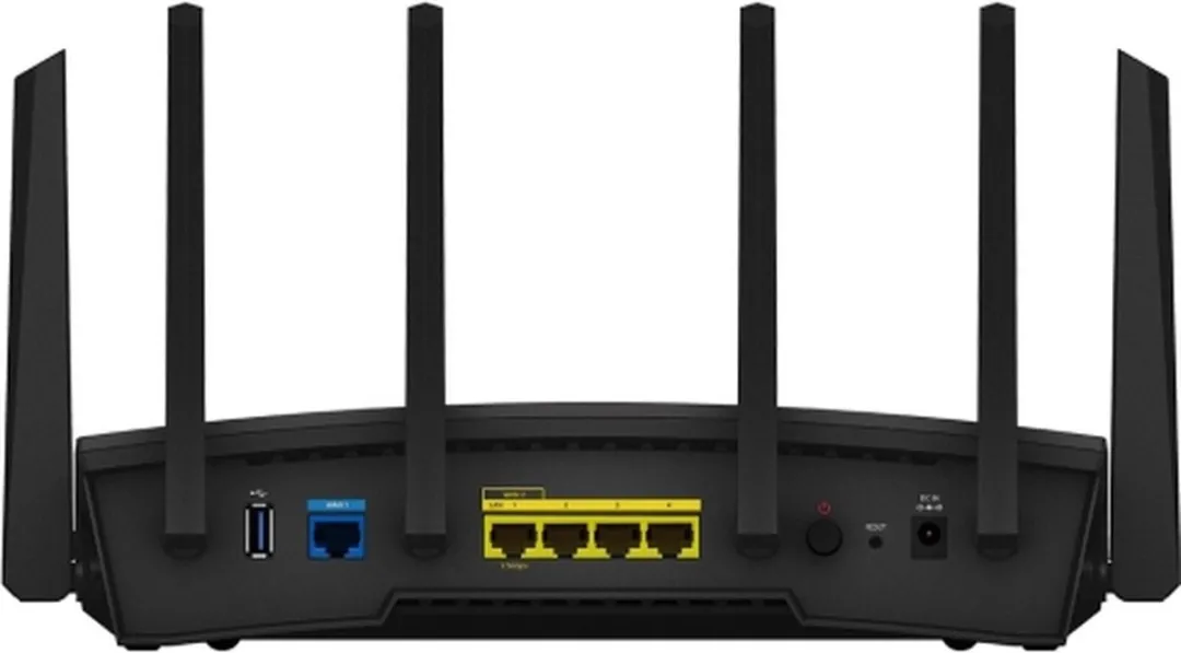 Synology RT6600AX Router - 1x WAN - Zwart