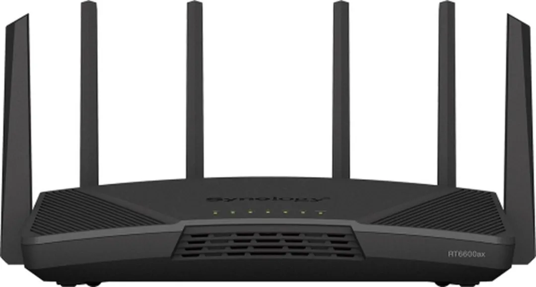Synology RT6600AX Router - 1x WAN - Zwart
