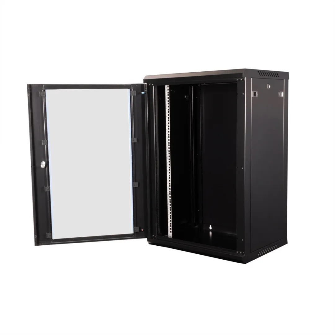 Value 19 inch Wandbehuizing 18HE Bouwpakket - 600x450mm Zwart - afbeelding 6 van 6