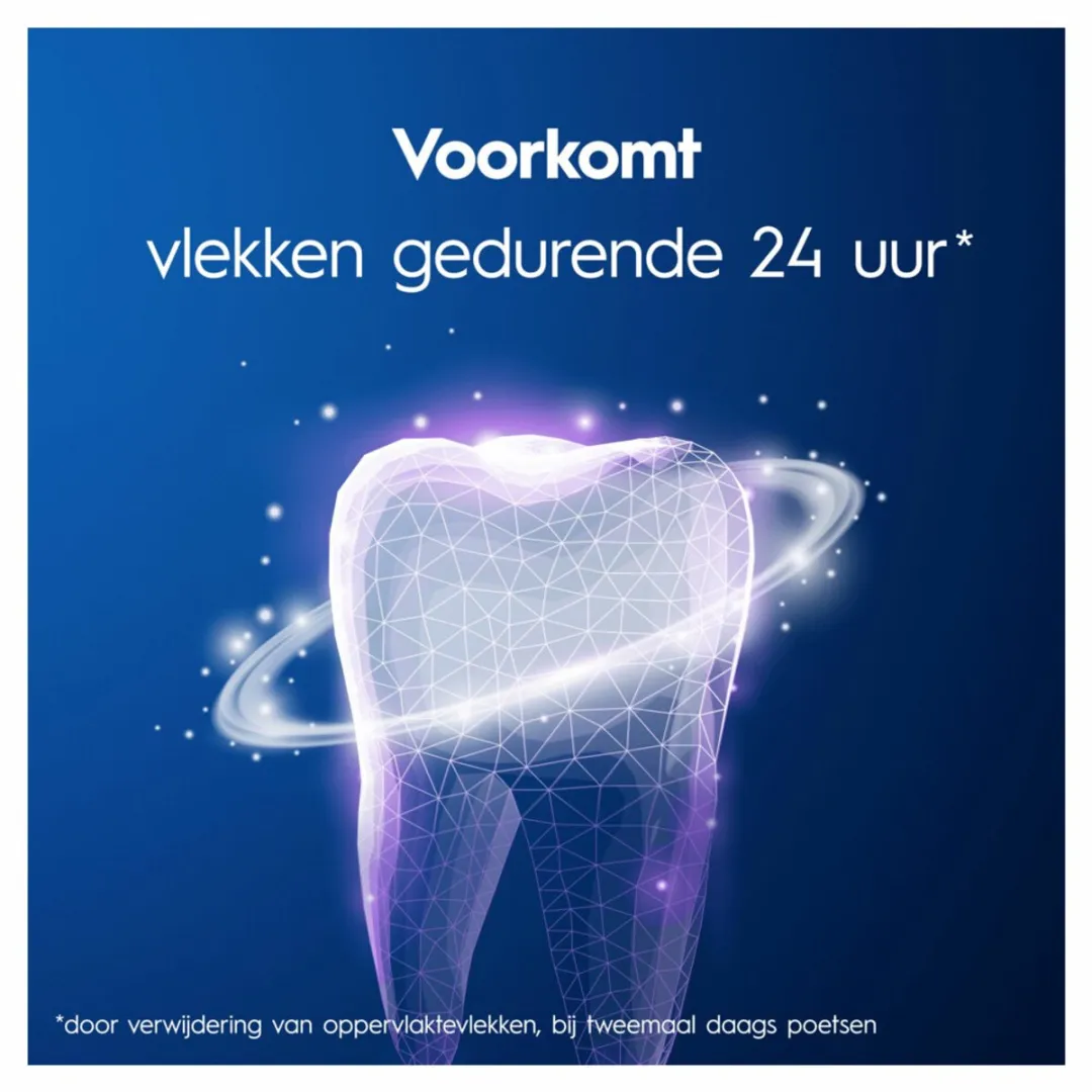 Oral-B - 3D White Advanced – Tandpasta – Luxe – Glamorous White – 75 ml - Voordeelverpakking - 2 stuks