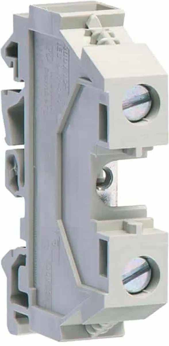 Hager montageklem 10mm2 grijs