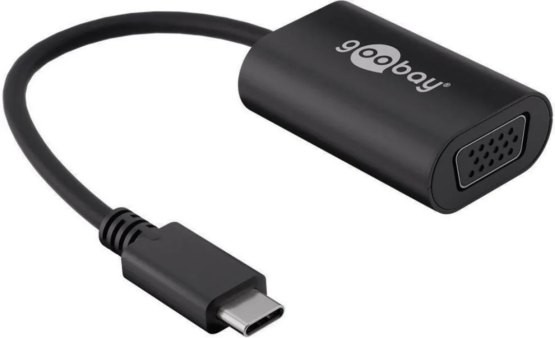 Goobay 38531 USB-C naar VGA Adapter
