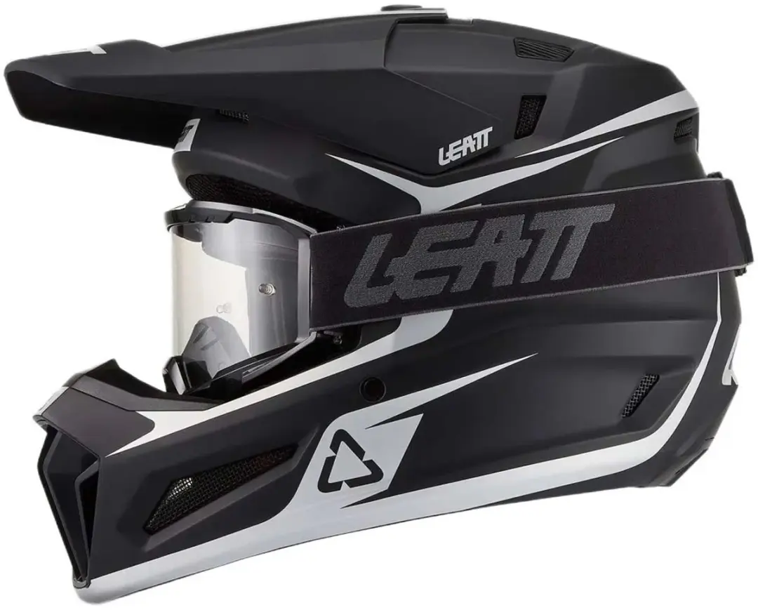 Leatt Moto 3.5 V27 Motocrosshelm - L - Mat Zwart - afbeelding 3 van 6