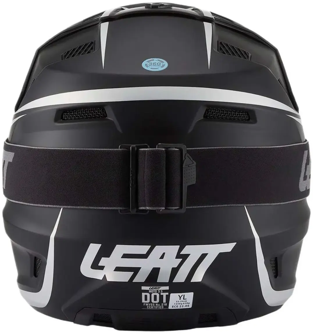 Leatt Moto 3.5 V27 Motocrosshelm - L - Mat Zwart - afbeelding 2 van 6