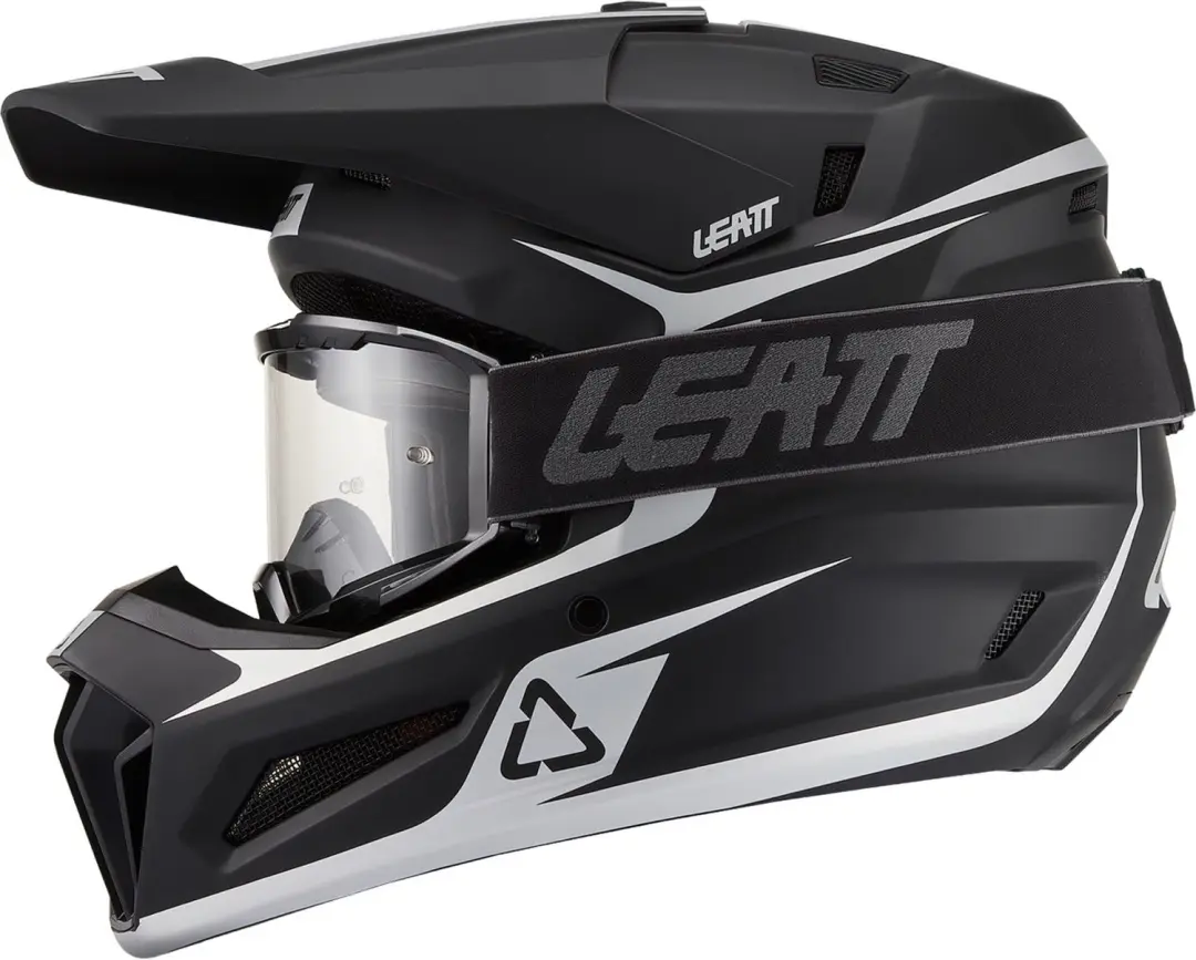 Leatt Moto 3.5 V27 Motocrosshelm - L - Mat Zwart - afbeelding 5 van 6