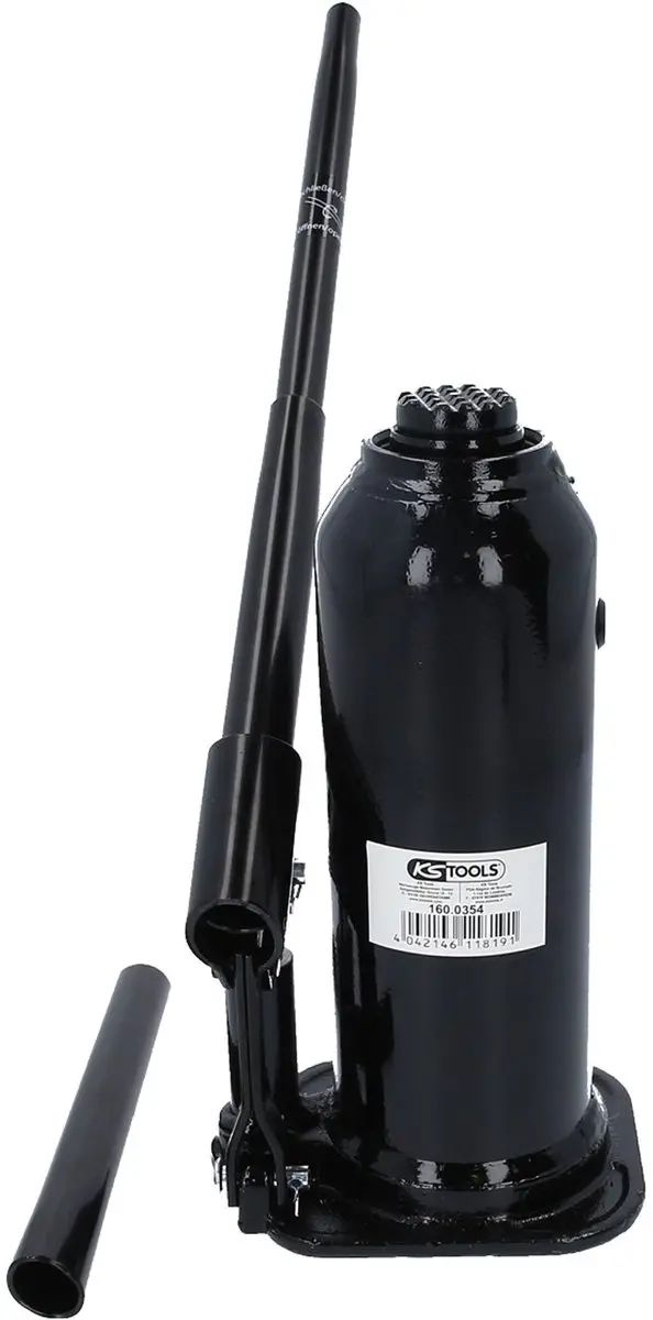 KS Tools Hydraulische Flessenkrik 10 t - 160.0354 - afbeelding 2 van 4