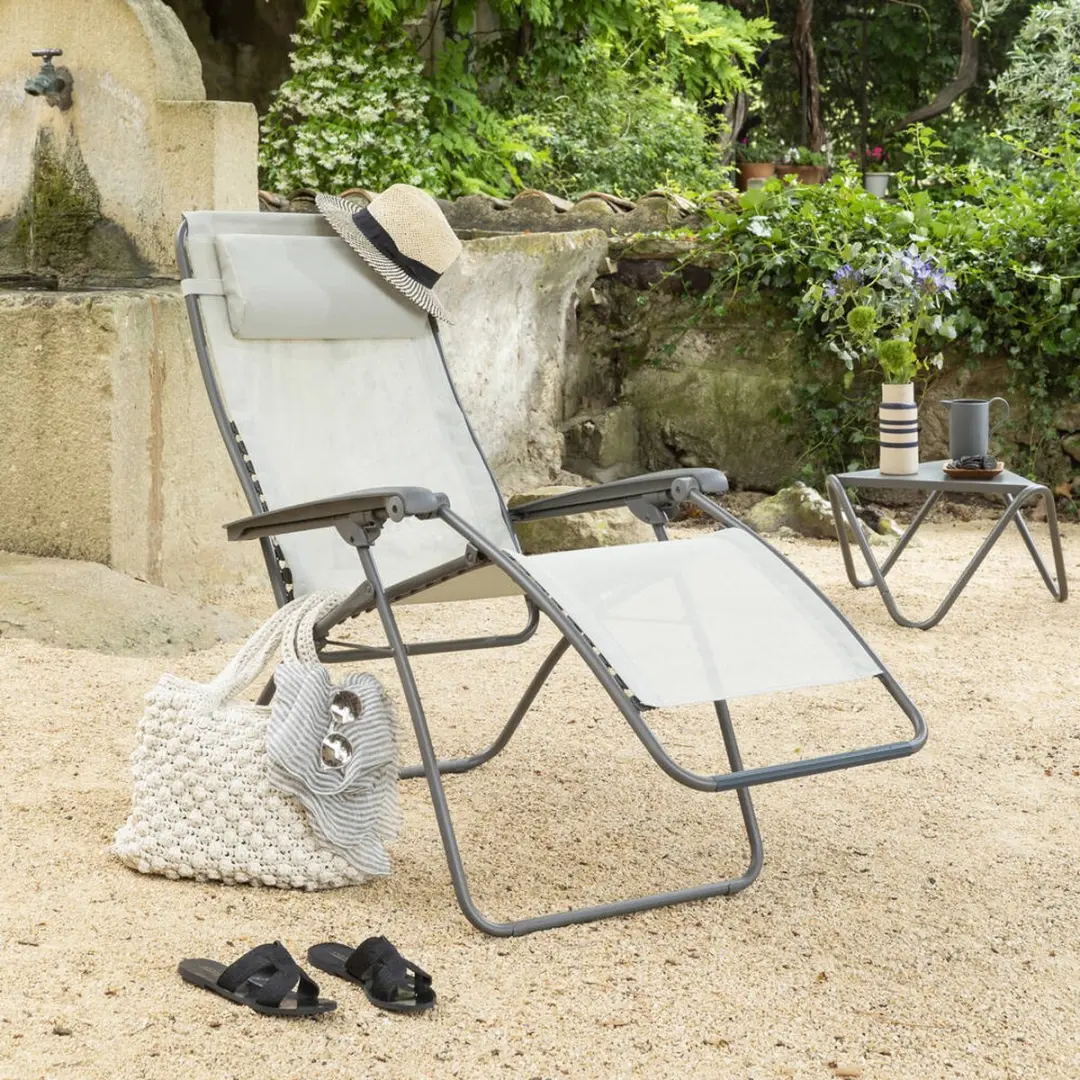 Lafuma RSXA Clip II Relaxstoel - Zero Gravity - Beige - afbeelding 5 van 6
