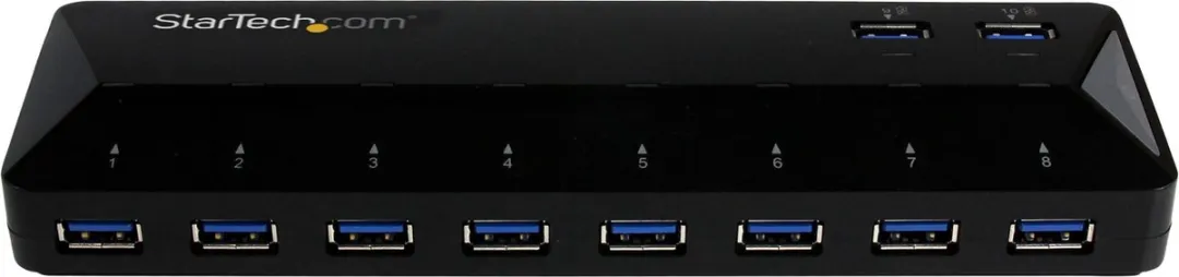 Startech ST103008U2C USB 3.0 Hub 10 Poorten - Zwart