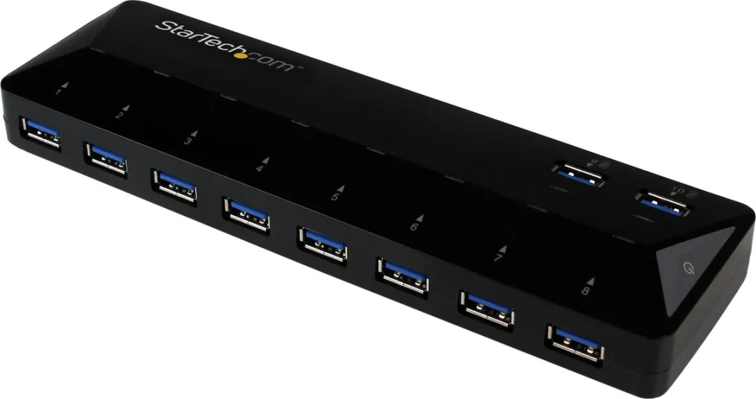 Startech ST103008U2C USB 3.0 Hub 10 Poorten