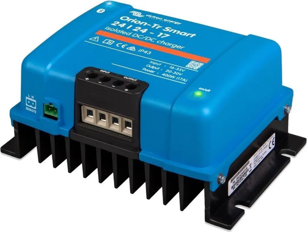Victron Orion-Tr Smart 24/24-17A Niet-Geïsoleerd - Blauw - afbeelding 4 van 5