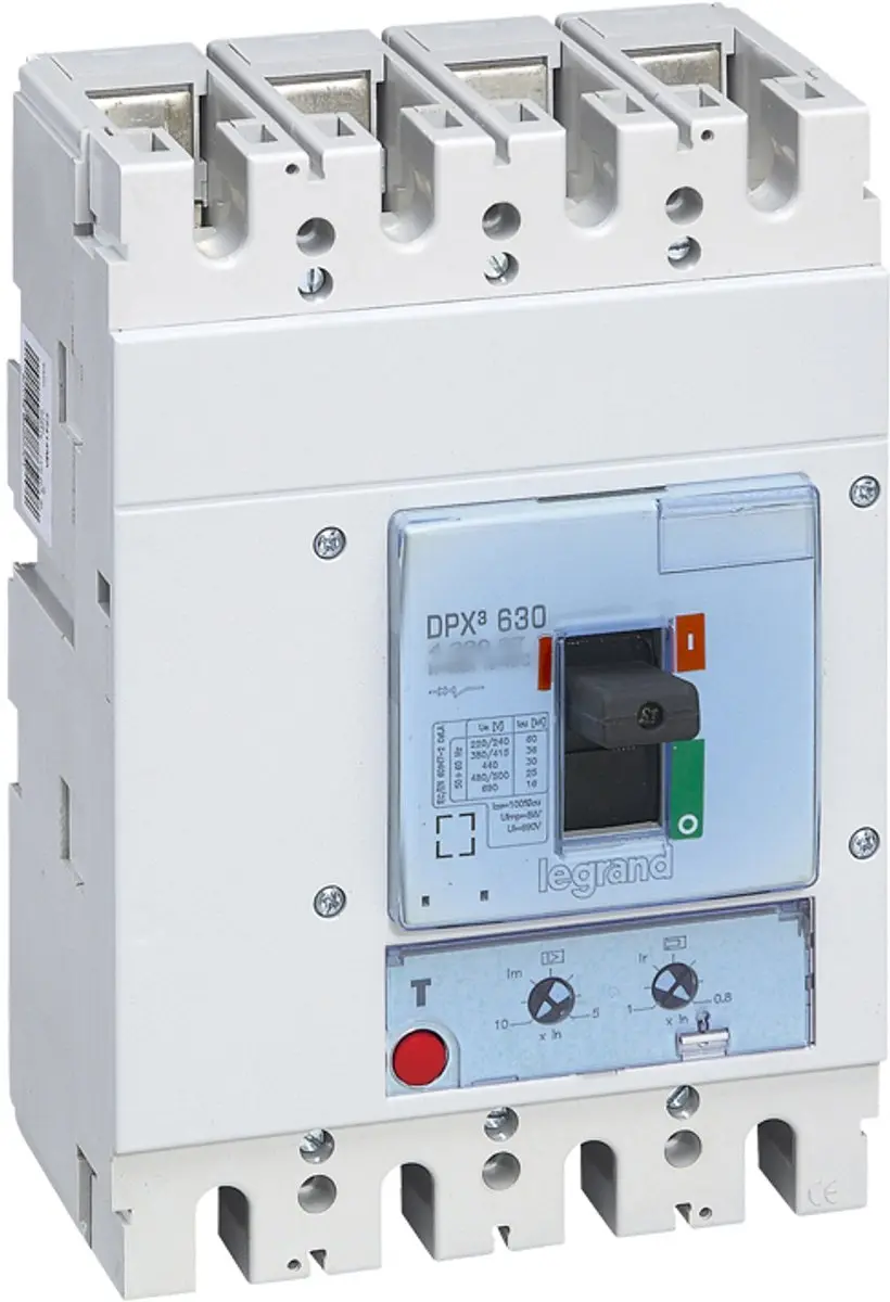 DPX³630 4P 630A 36kA 400V thermisch-magnetische stroomonderbreker