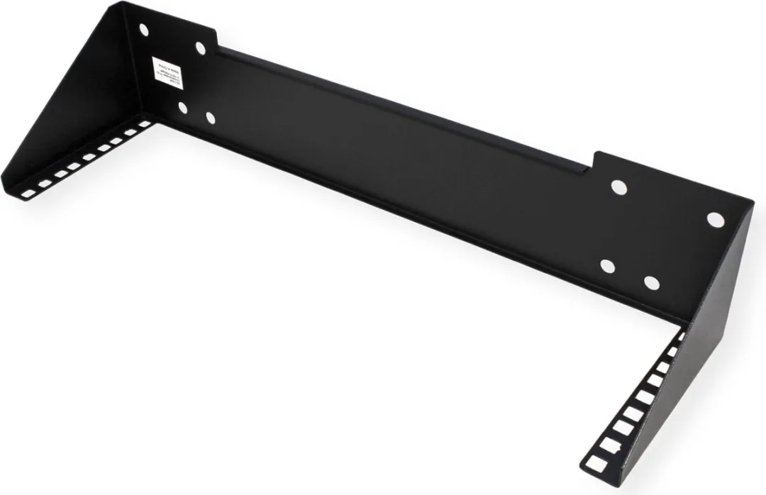 Value 19" Wandbeugel 3HE - Zwart - afbeelding 4 van 6