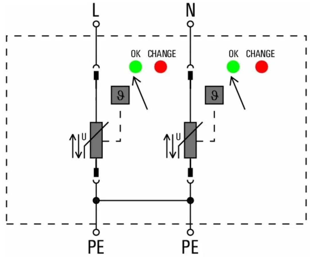 Weidmüller VPU AC I 2 300/12.5 LH Overspanningsafleider - afbeelding 2 van 2