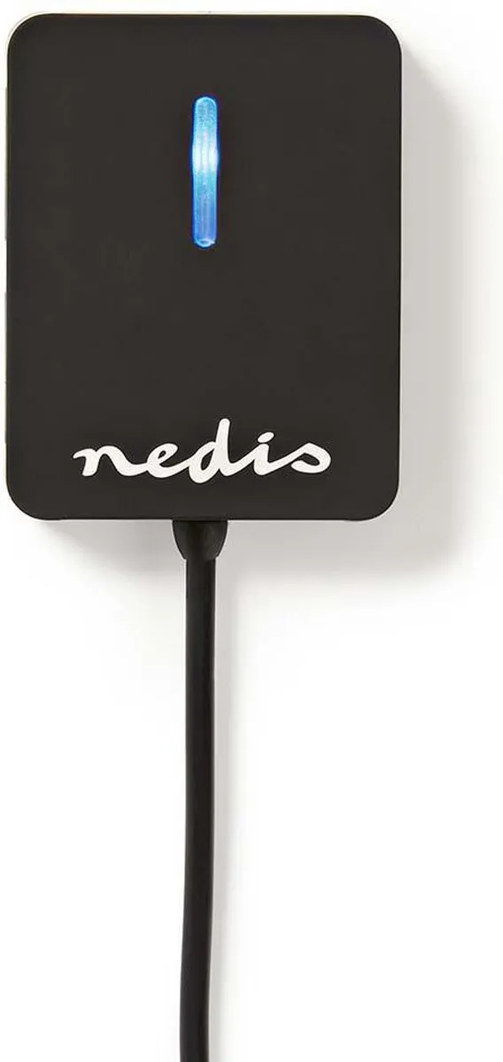 Nedis UHUBU2420BK USB-Hub 4 Poorten - USB 2.0 - Zwart