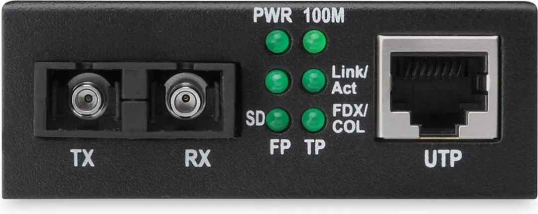 Digitus DN-82020-1 Netwerk Mediaconverter SC Simplex 100Mbit/s