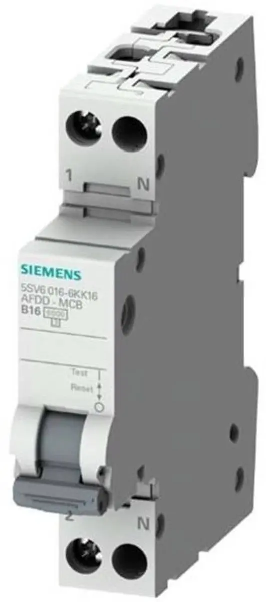 Siemens 5SV60166KK13 Brandbeveiligingsschakelaar 2-polig 13A 0,03A