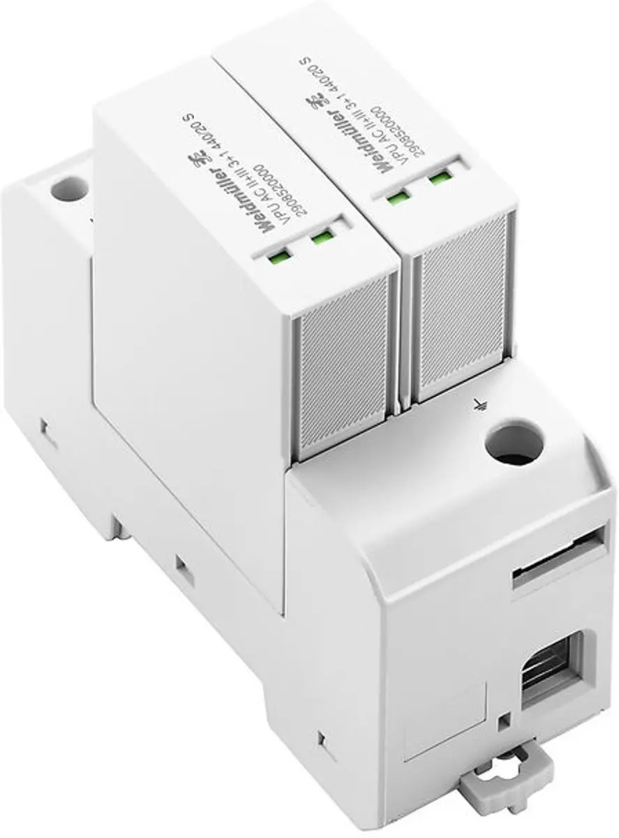 Weidmüller VPU AC II+III 2908520000 Overspanningsbeveiliging