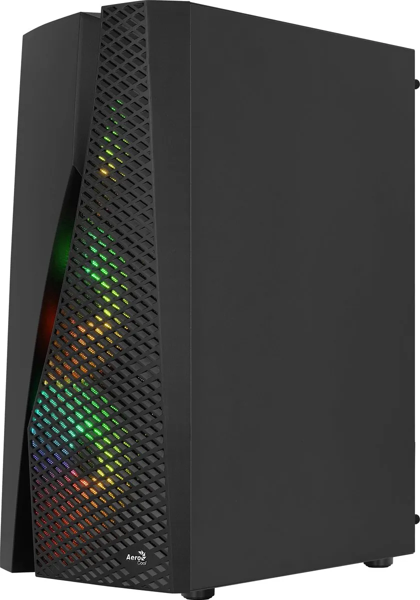 Aerocool WAVEBKV3 Midi Tower - Zwart