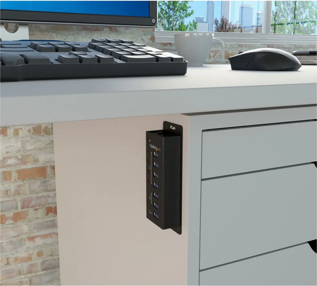 Startech ST4300U3C3 USB 3.0 Hub 4 Poorten - 5Gbps - Zwart
