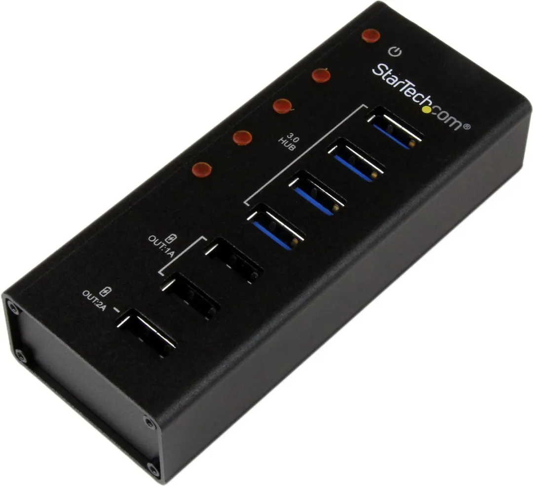 Startech ST4300U3C3 USB 3.0 Hub 4 Poorten