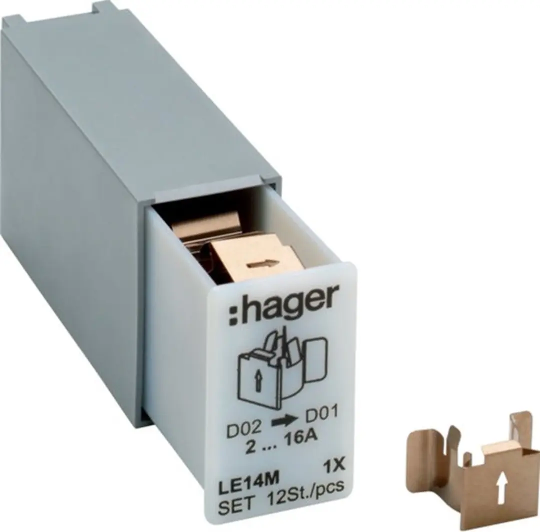 Hager Schroefkop D0-zekering