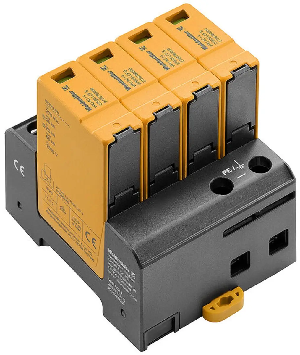 Weidmüller VPU AC I 4 275/25 Overspanningsafleider 2726780000