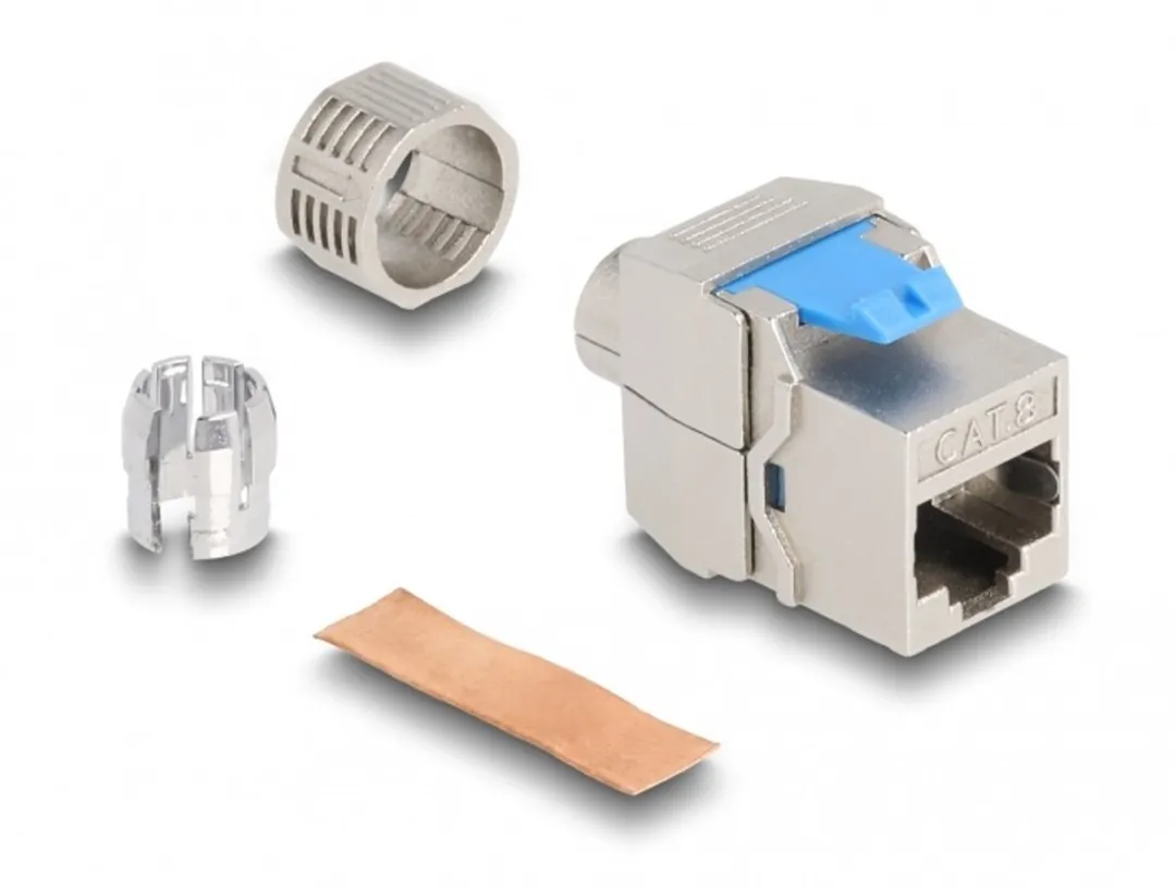 Delock 87059 Keystone Module RJ45 LSA Cat.8.1