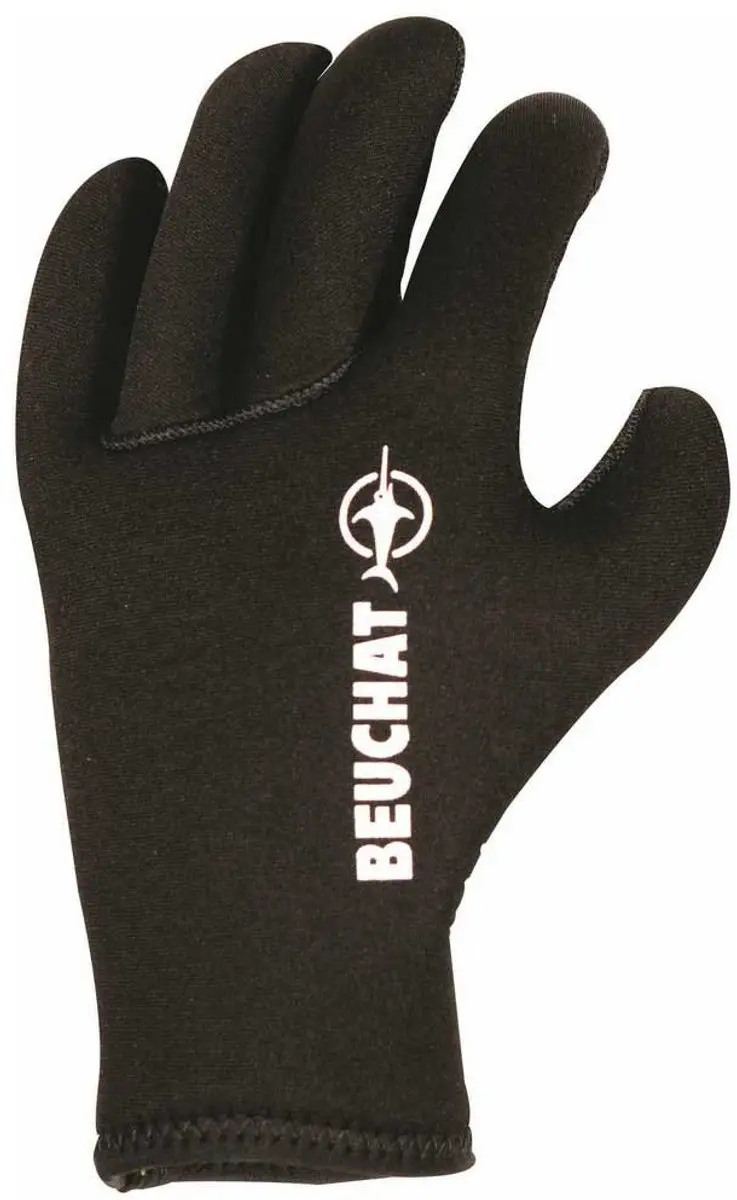 Beuchat Sirocco Open 3 Mm Handschoenen Zwart XL