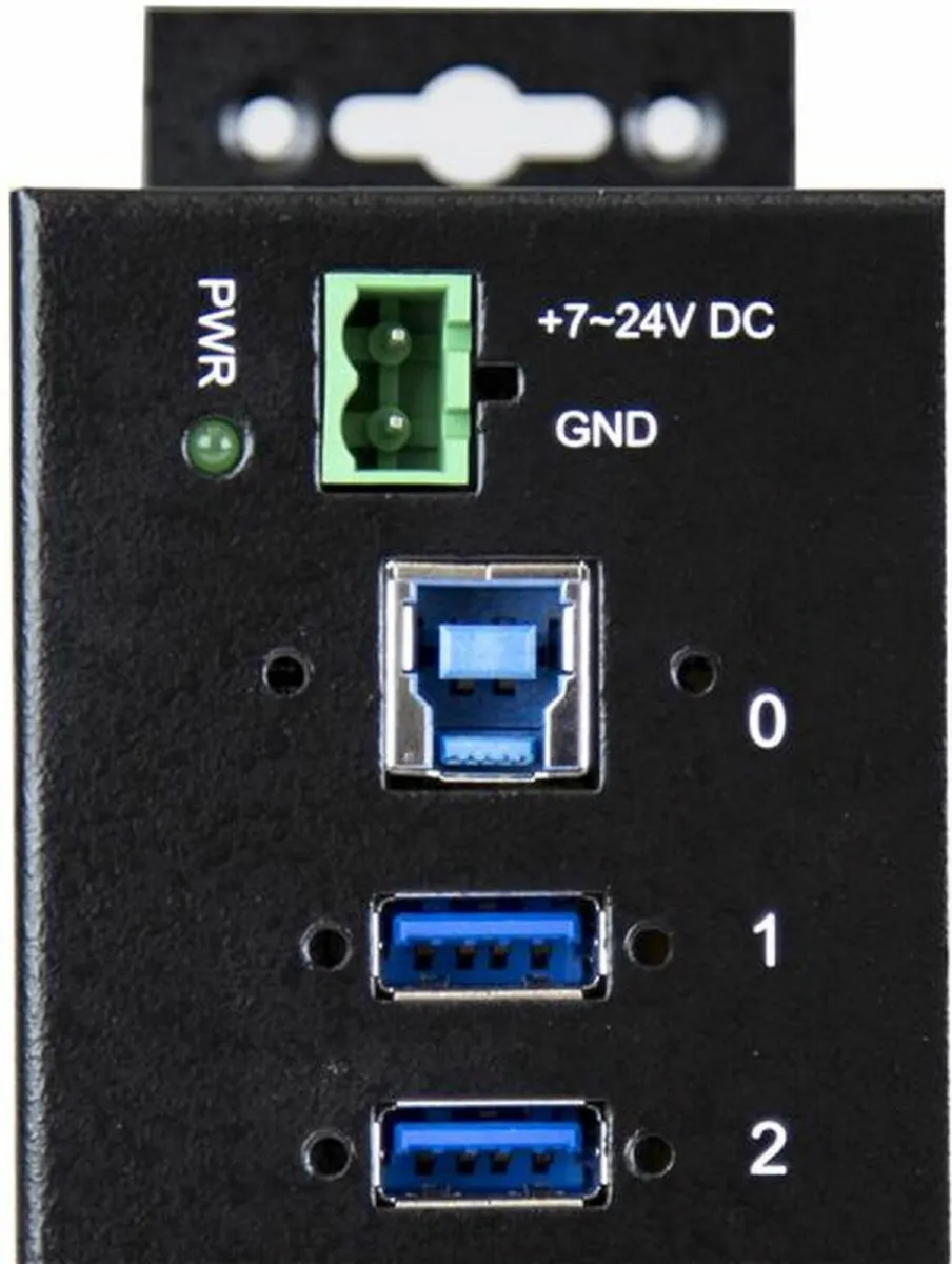 Startech ST1030USBM USB-Hub - Zwart