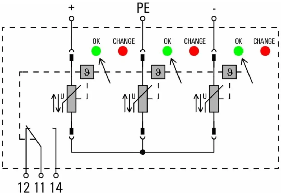 Weidmüller VPU PV II 3 R 1500 MB Overspanningsbeveiliging - Zwart - afbeelding 2 van 2
