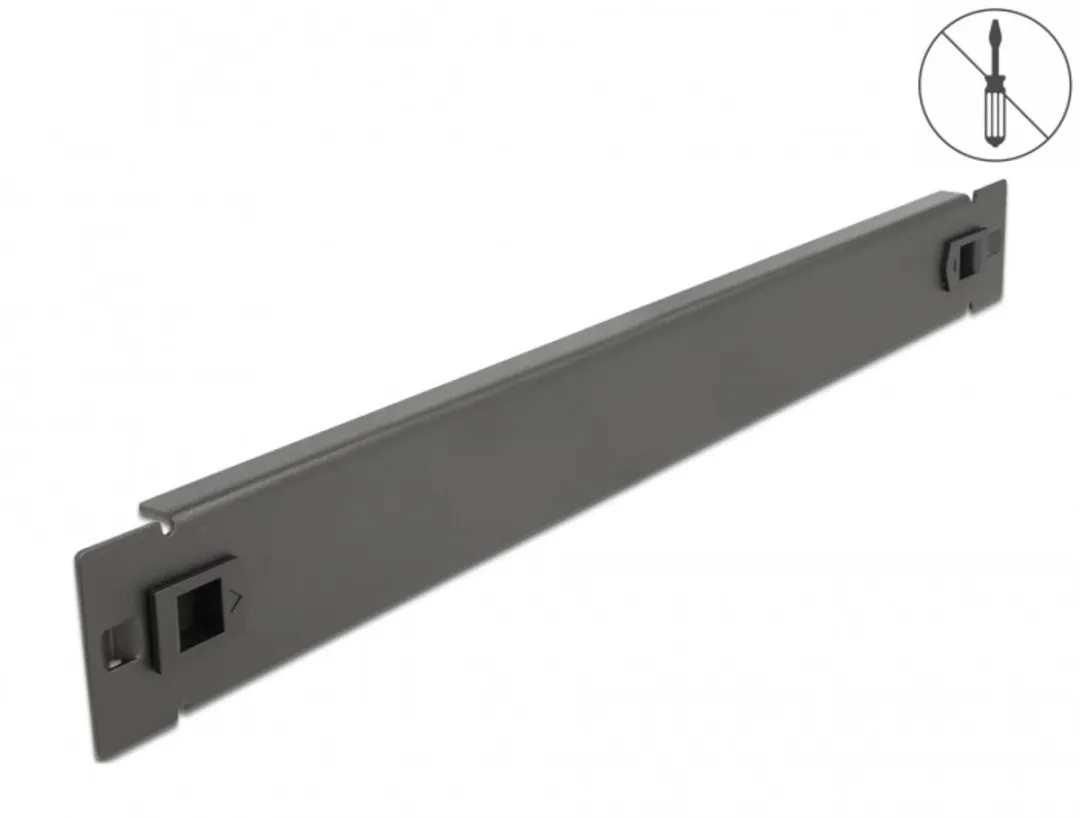 Delock 19" Netwerkkast Blind Cover 1U 66577