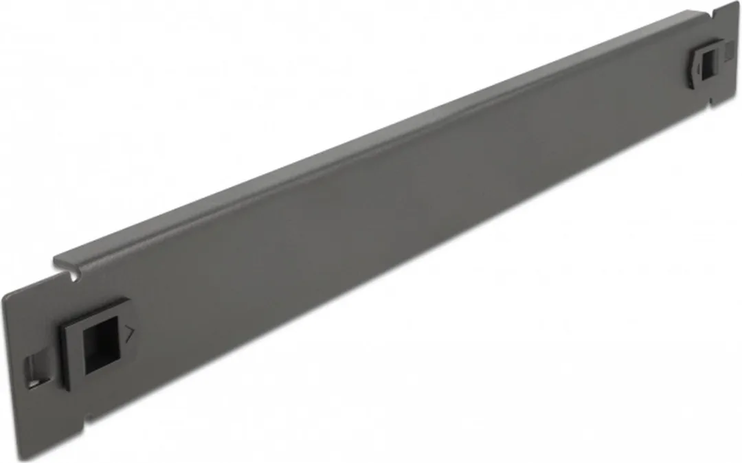 Delock 19" Netwerkkast Blind Cover 1U 66577 - Zwart - afbeelding 3 van 3