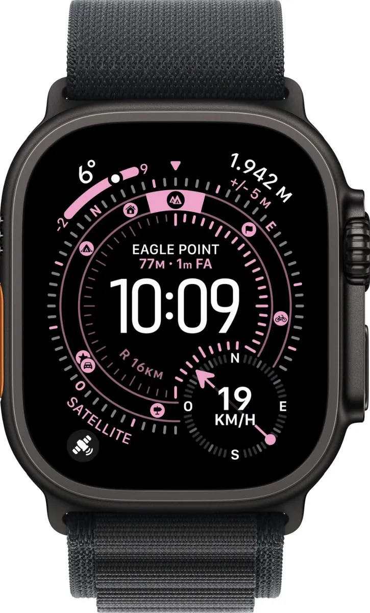 Apple Watch Ultra 3 49mm - Black Titanium