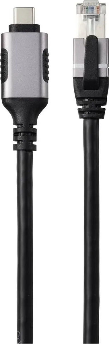 Renkforce USB-C naar RJ45 Netwerkadapterkabel 1.80m - Zwart