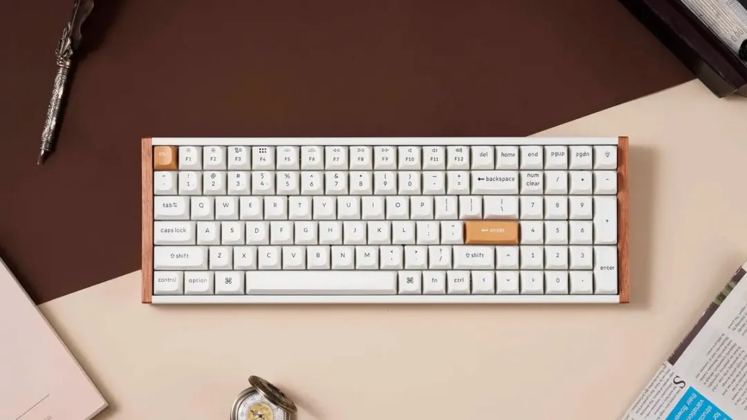 Keychron K4 HE K4H-Q1 Toetsenbord - Wit